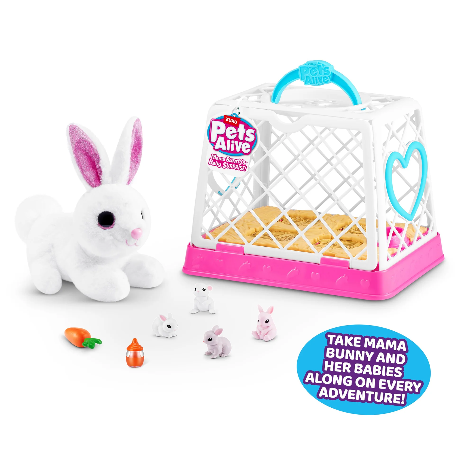 Zuru Pets Alive Mama Bunny Surprise