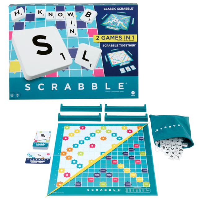 Scrabble Original Refresh 2 Games In 1