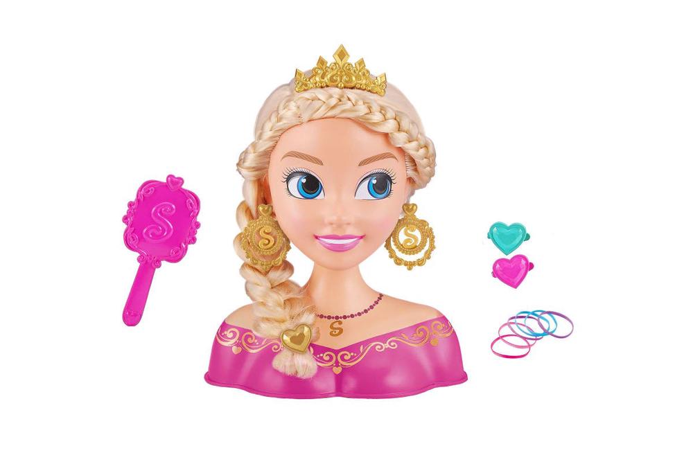 Zuru Sparkle Girlz Styling Princess Head with Accessories