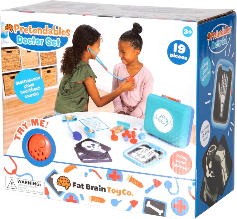 Fat Brain Pretendables Doctor Set  Req 2 x AAA Batteries