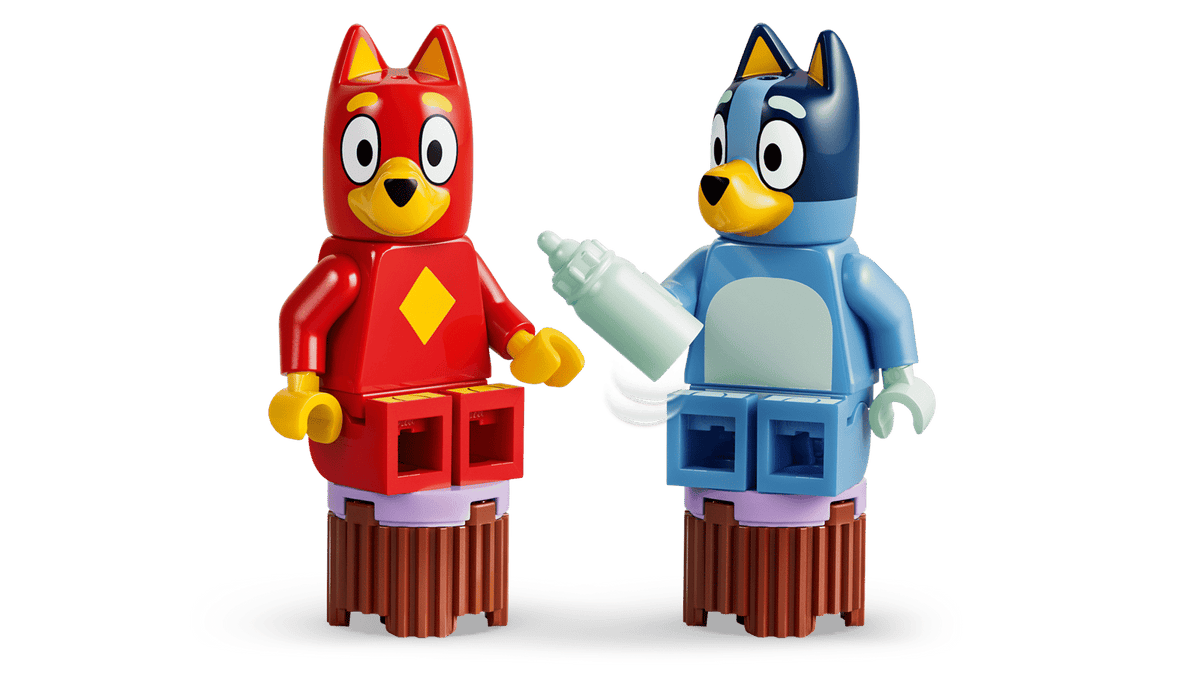 Lego 11221 School with Rusty and Bluey