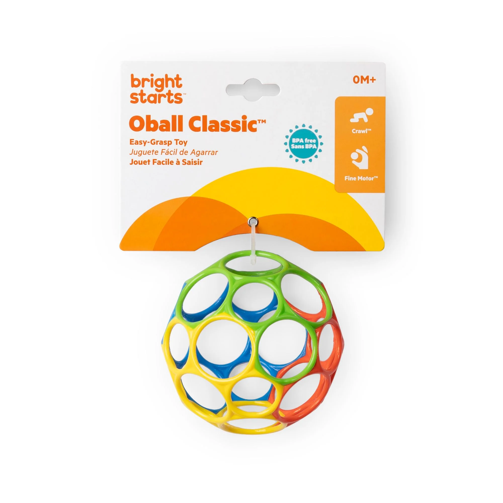 Bright Starts Oball Classic Easy Grip