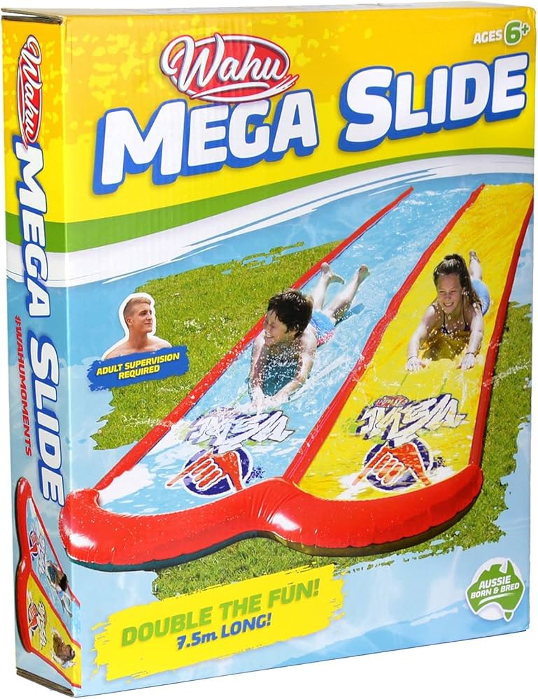 Wahu Mega Double Slide 7.5m