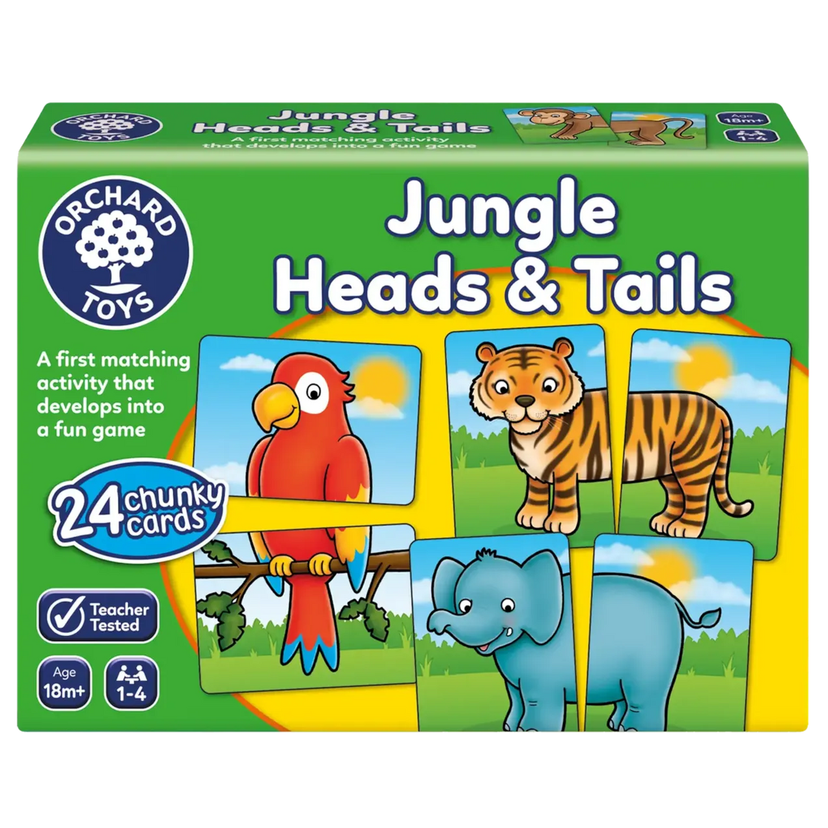 Orchard Toys Jungle Heads &amp; Tails Game