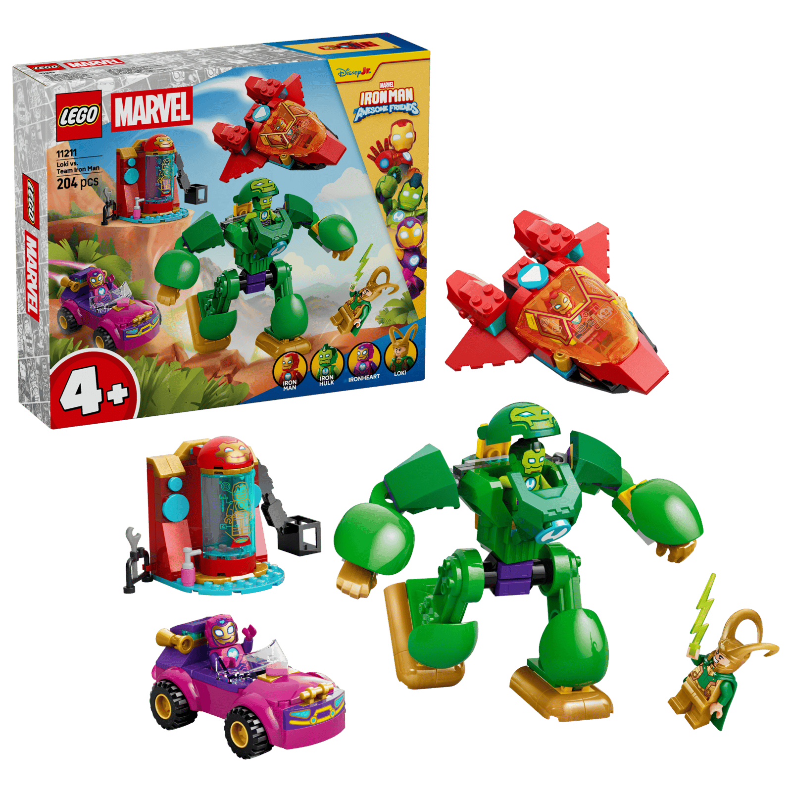 Lego 11211 Marvel Loki vs. Team Iron Man