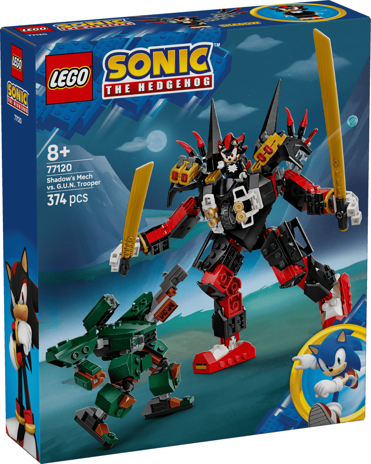 Lego 77120 Sonic Shadow's Mech vs. G.U.N Trooper
