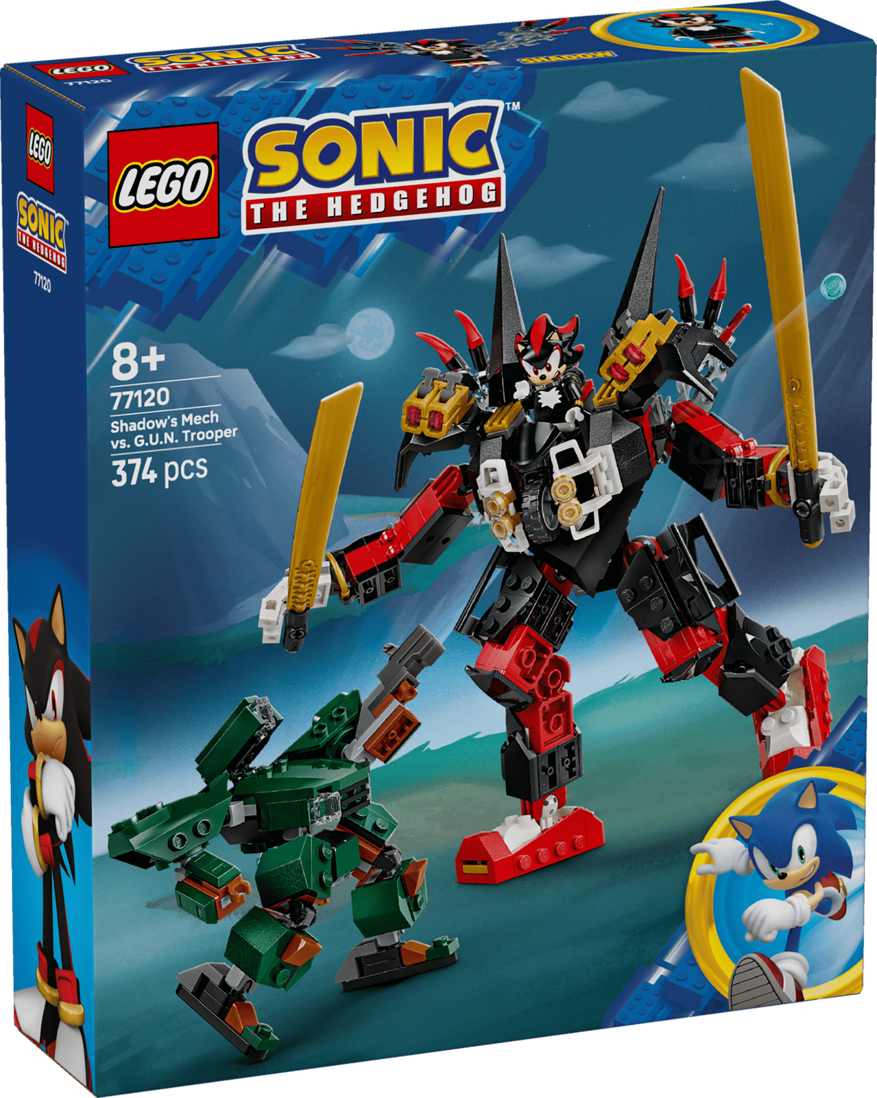Lego 77120 Sonic Shadow's Mech vs. G.U.N Trooper