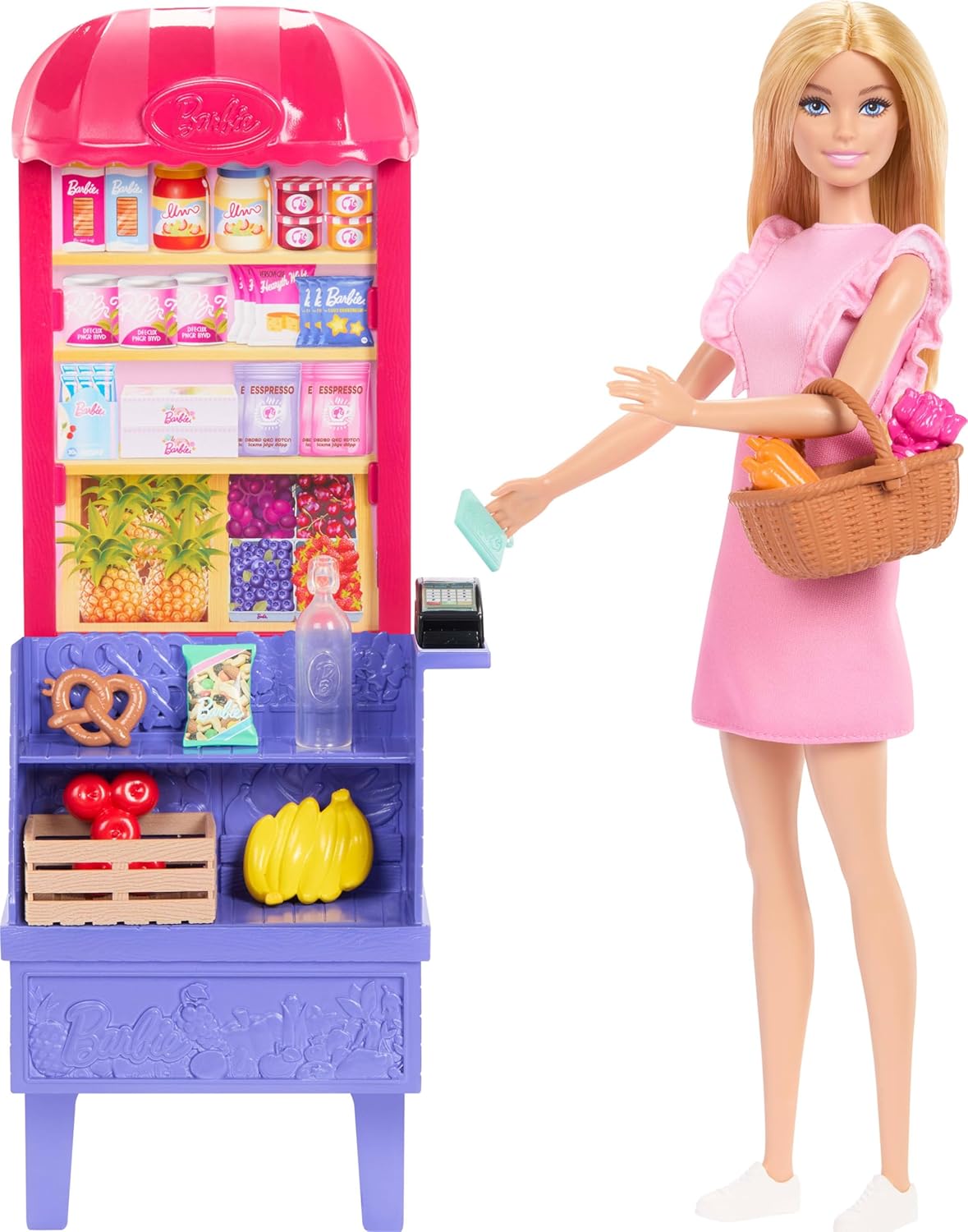 Barbie Malibu At The Market Play Set