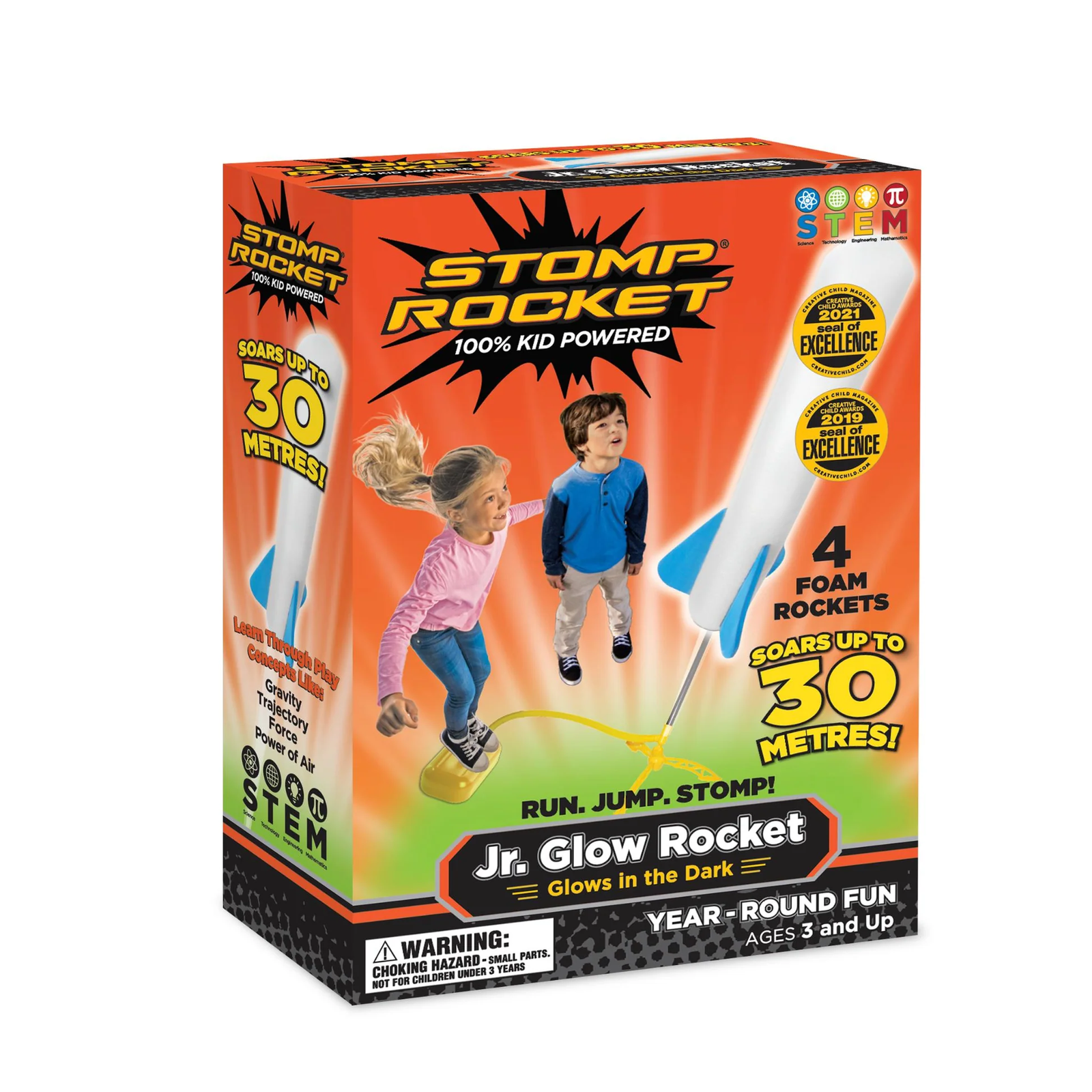 Stomp Rocket JR Glow Rocket