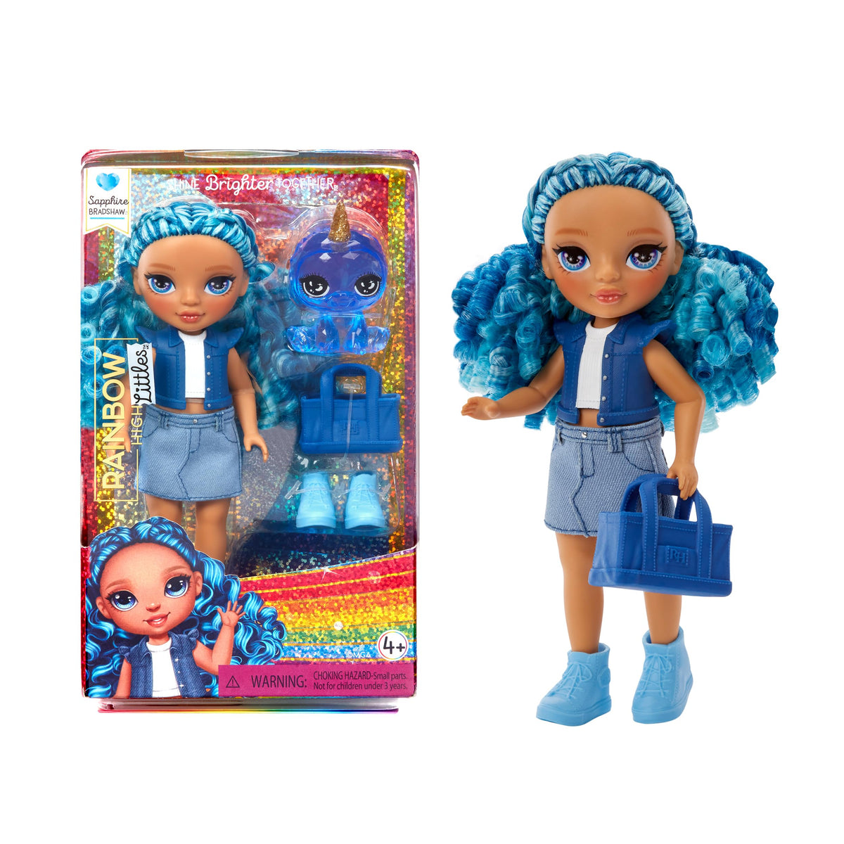 Rainbow High Littles Doll - Sapphire Bradshaw