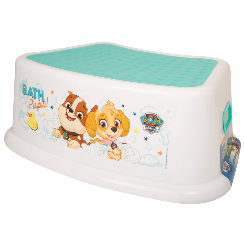 Step Stool Paw Patrol Bath Pups Rubble and Skye
