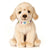 Living Nature Plush Golden Lab Puppy with Collar