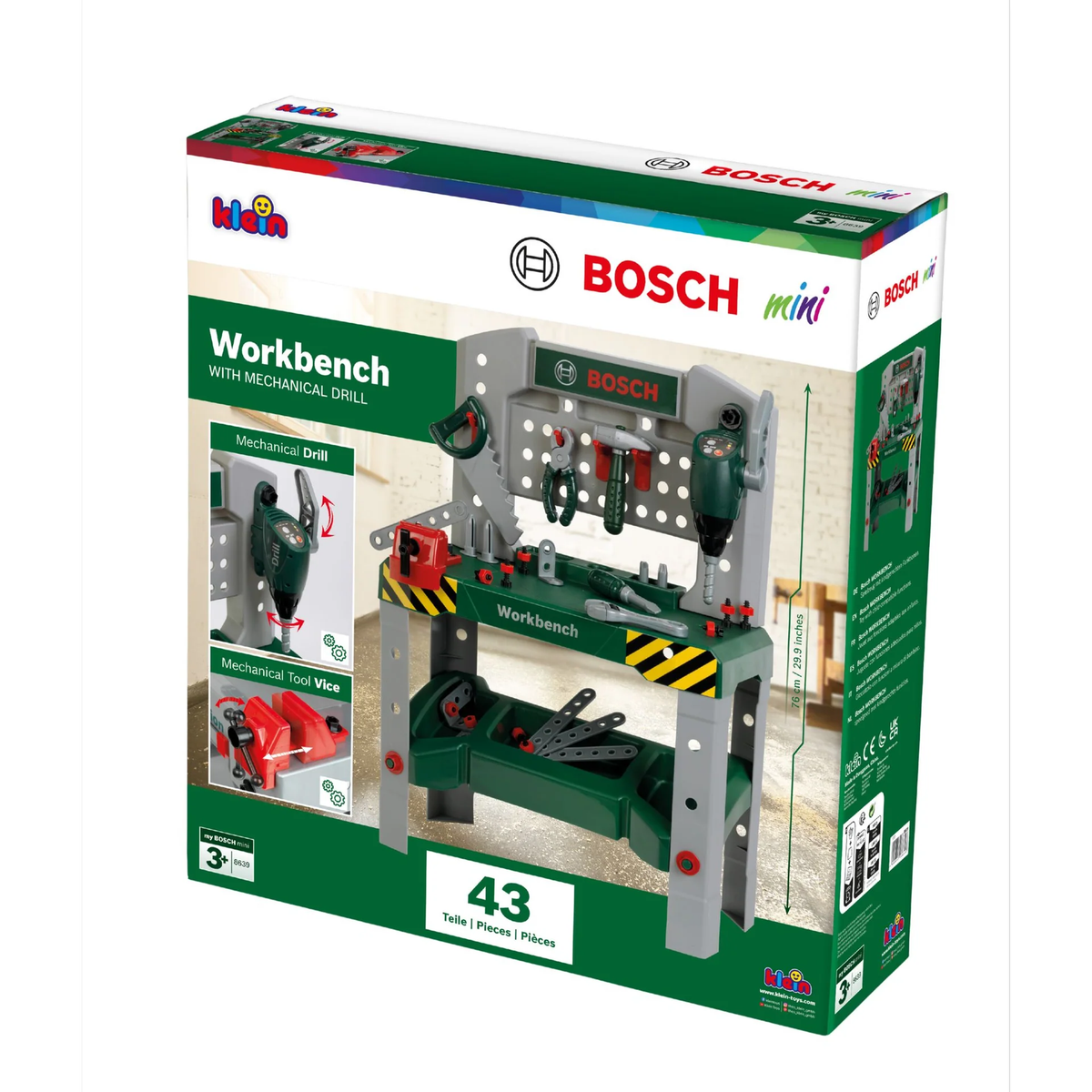Bosch Mini Workbench Tool Bench with Mechanical Drill