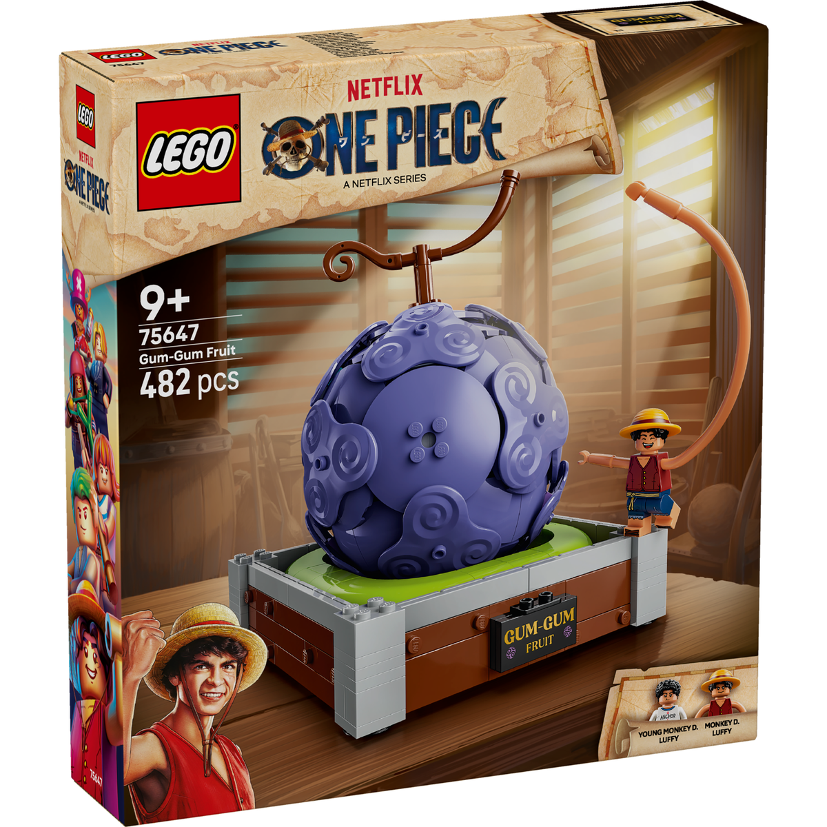 Lego 75647 One Piece Luffy Gum Gum Fruit