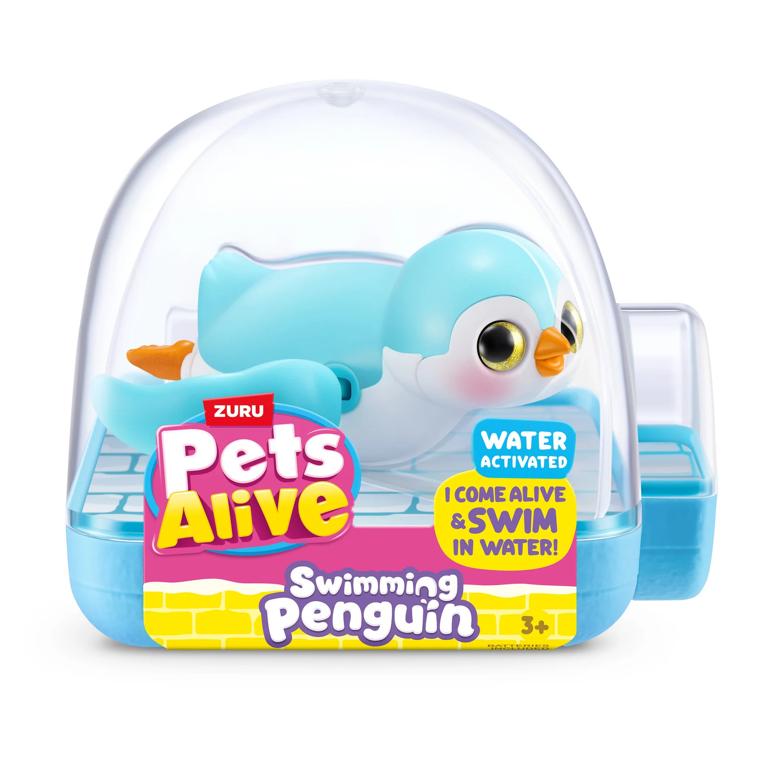 Zuru Pets Alive Swimming Penguin Assorted Colours