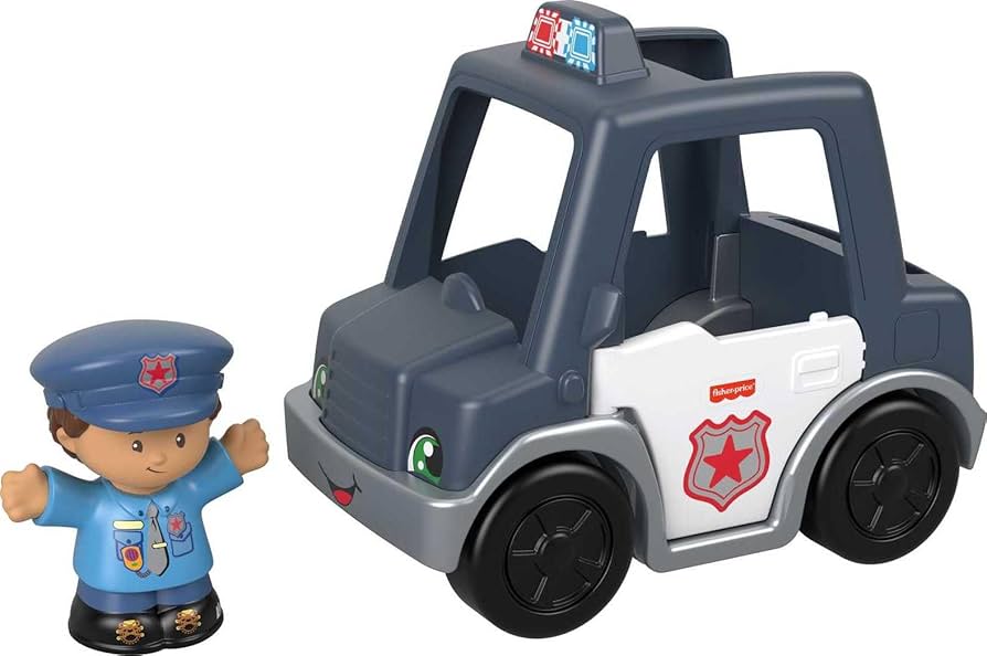 Fisher Price Little People Small Vehicle Police Car