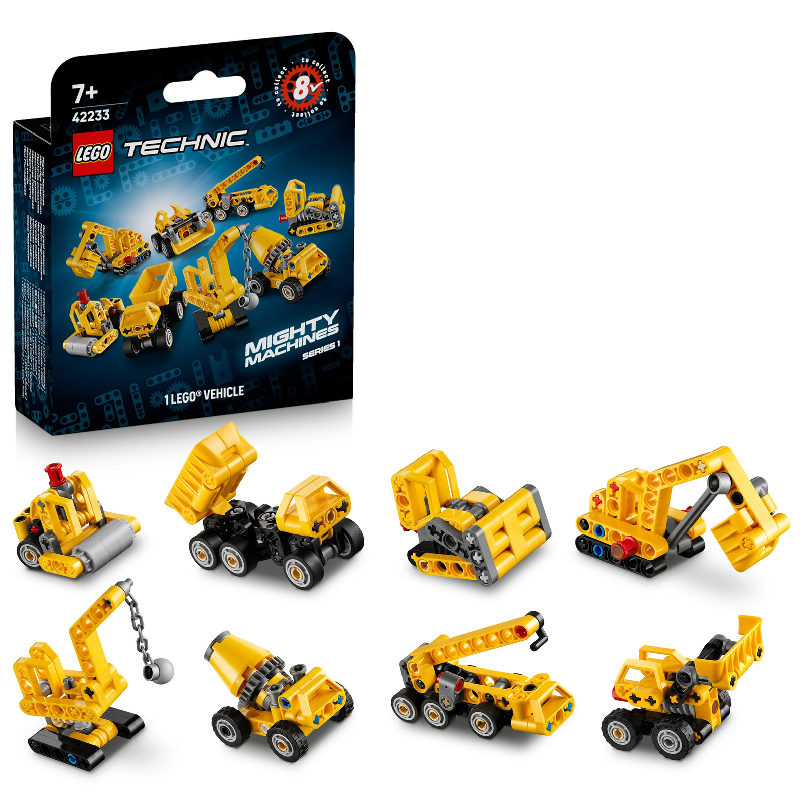 Lego 42233 Technic Mighty Machines Mini Collectible