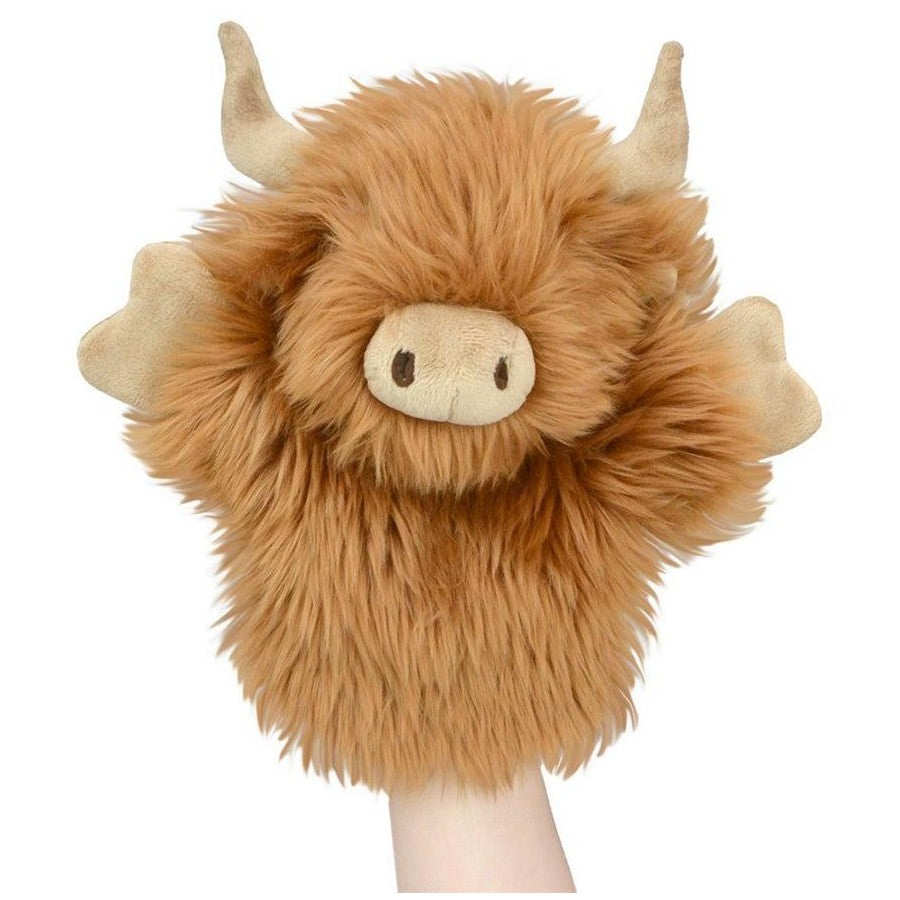 Hand Puppet Highland Cow Lil Friends