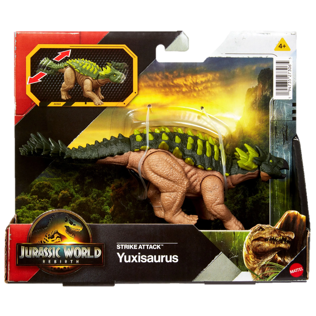 Jurassic World Rebirth Strike Attack - Yuxisaurus