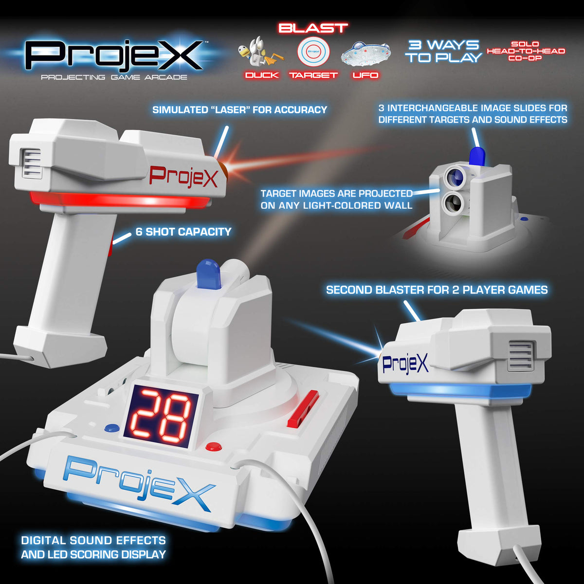 Projex Duck Arcade Game - Req 4AA Batteries