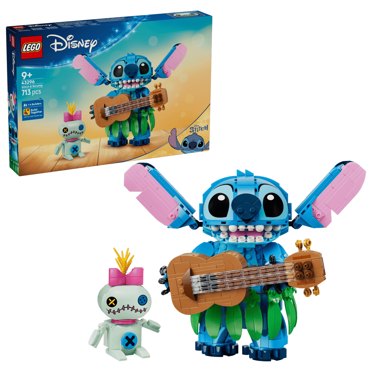 Lego 43296 Disney Stitch &amp; Scrump