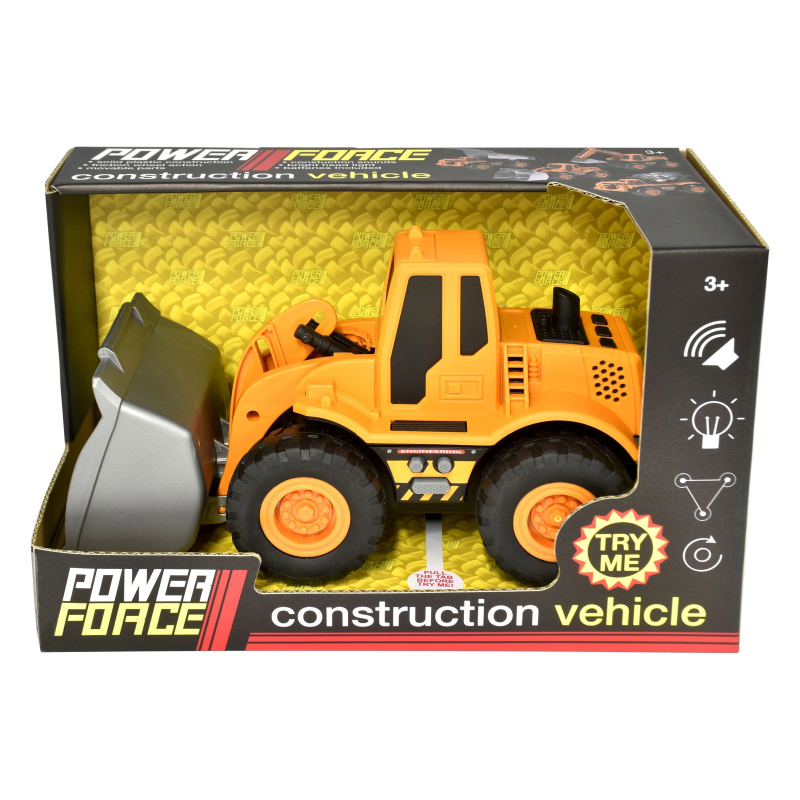Power Force Bulldozer Lights & Sound