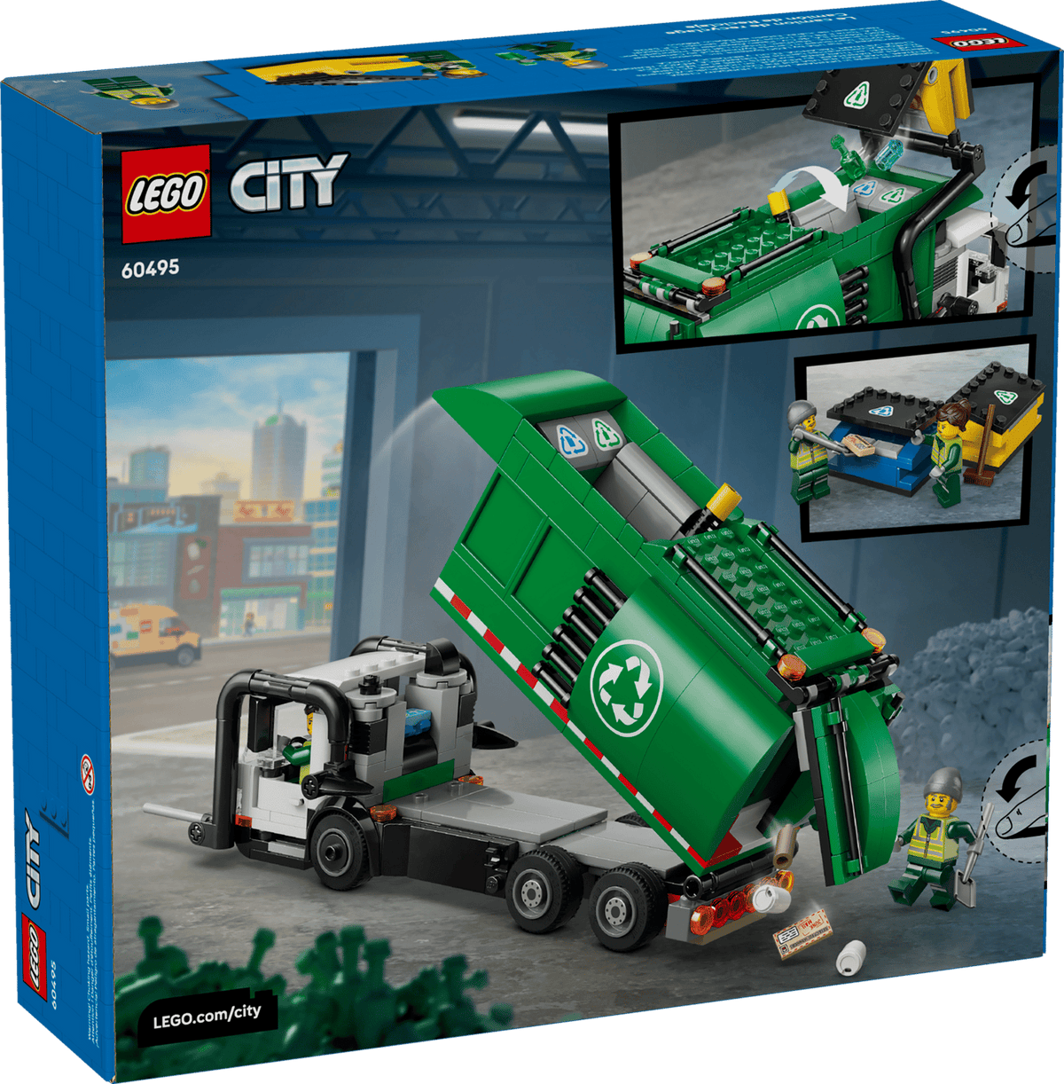 Lego 60495 City Recycling Truck