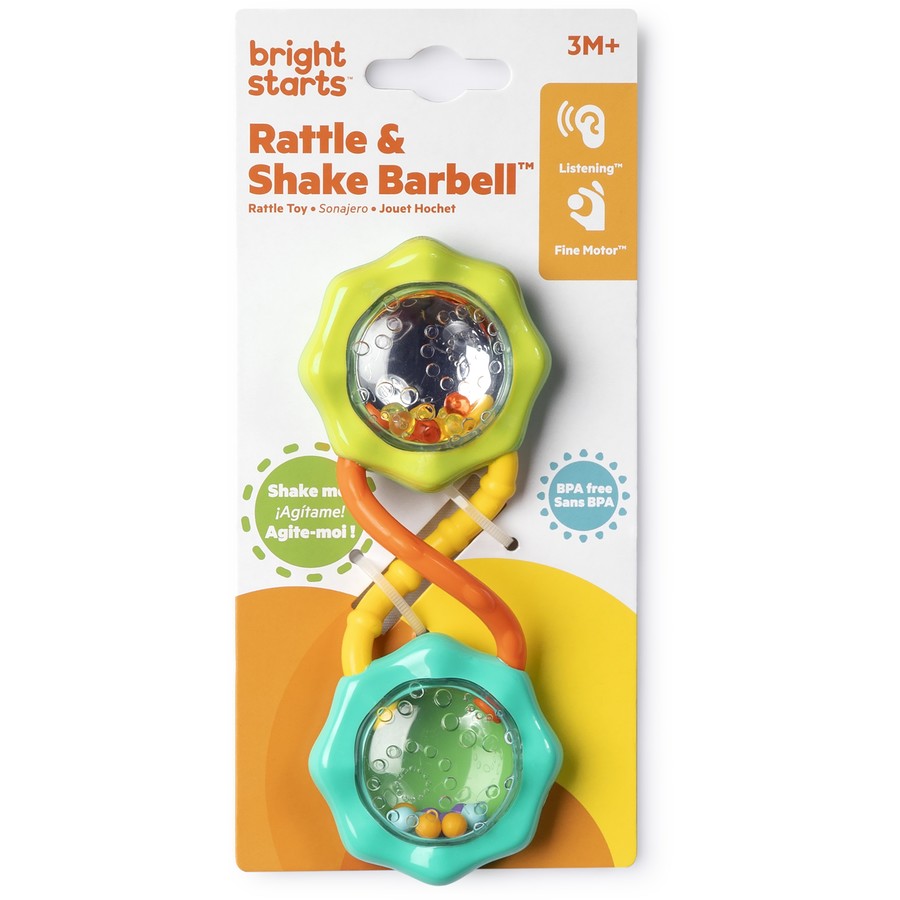Brights Starts Rattle &amp; Shake Barbell Toy
