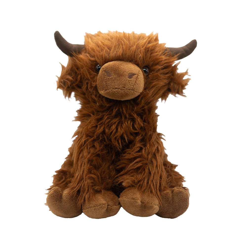 Highland Cow Brown 25cm