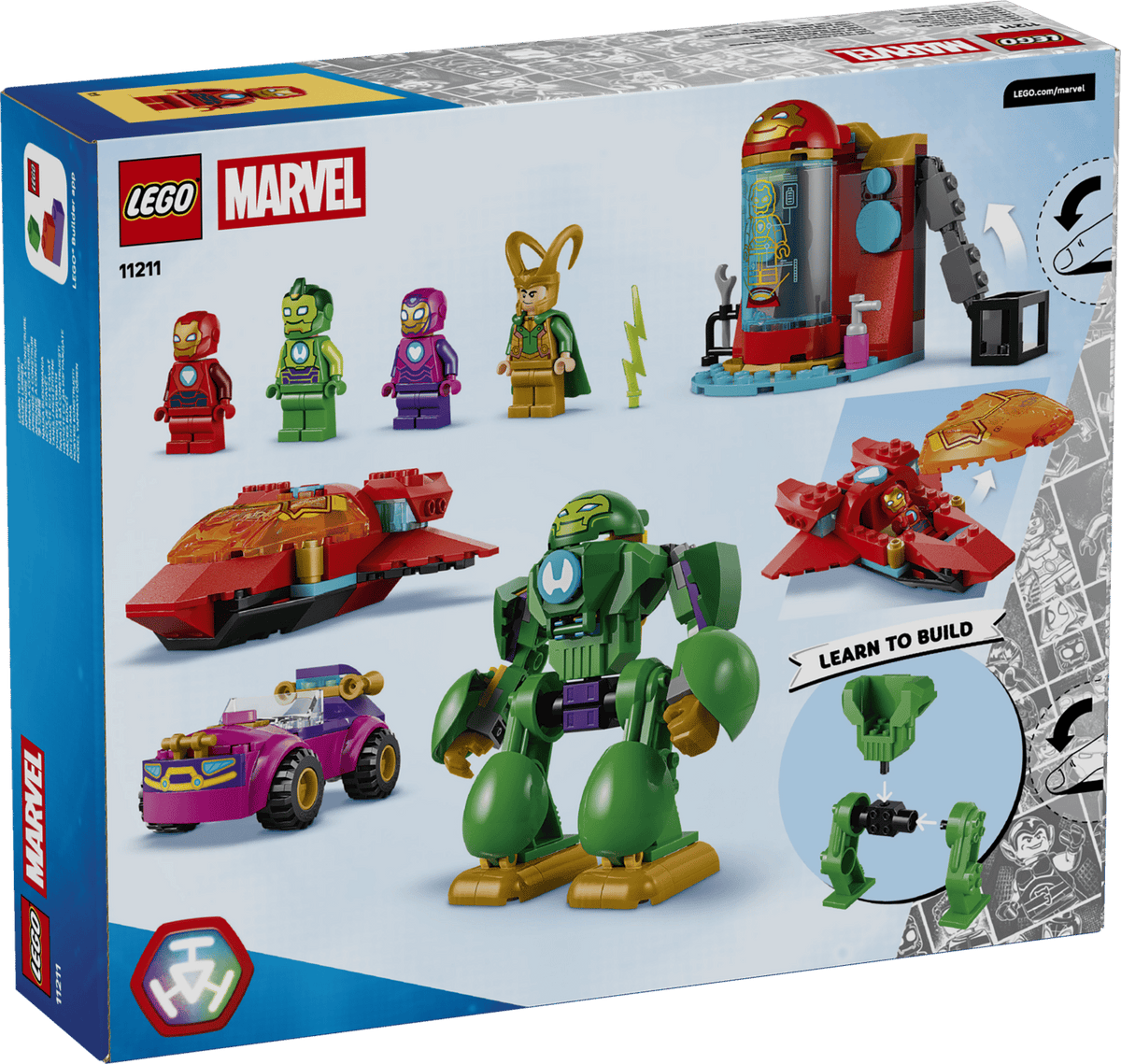 Lego 11211 Marvel Loki vs. Team Iron Man