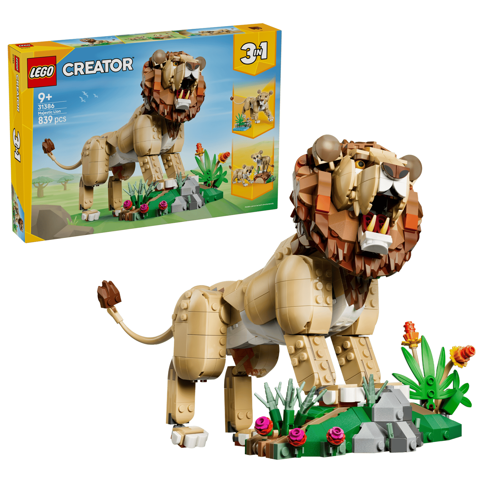 Lego 31386 Creator Wild Animals: Majestic Lion