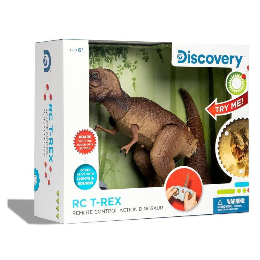 Discovery Toy RC T-Rex Dinosaur req 2 AAA batteries