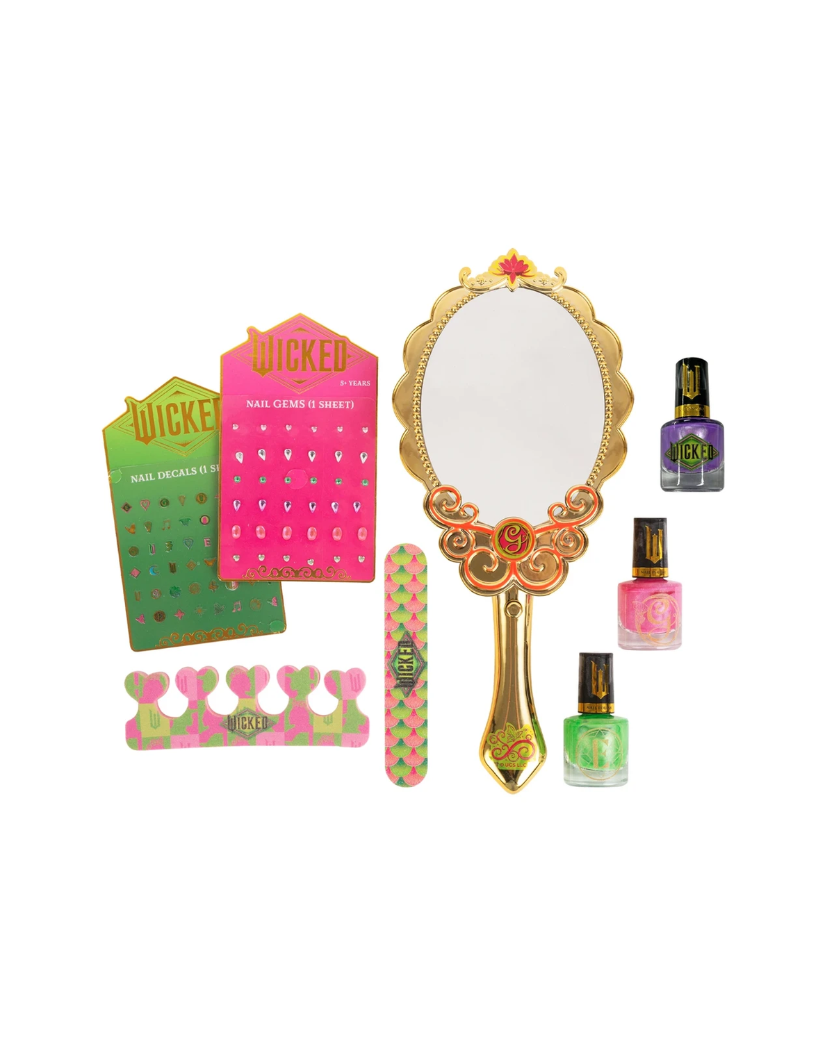 Wicked Light Up Mirror Gift Set req 2 x AAA batteries
