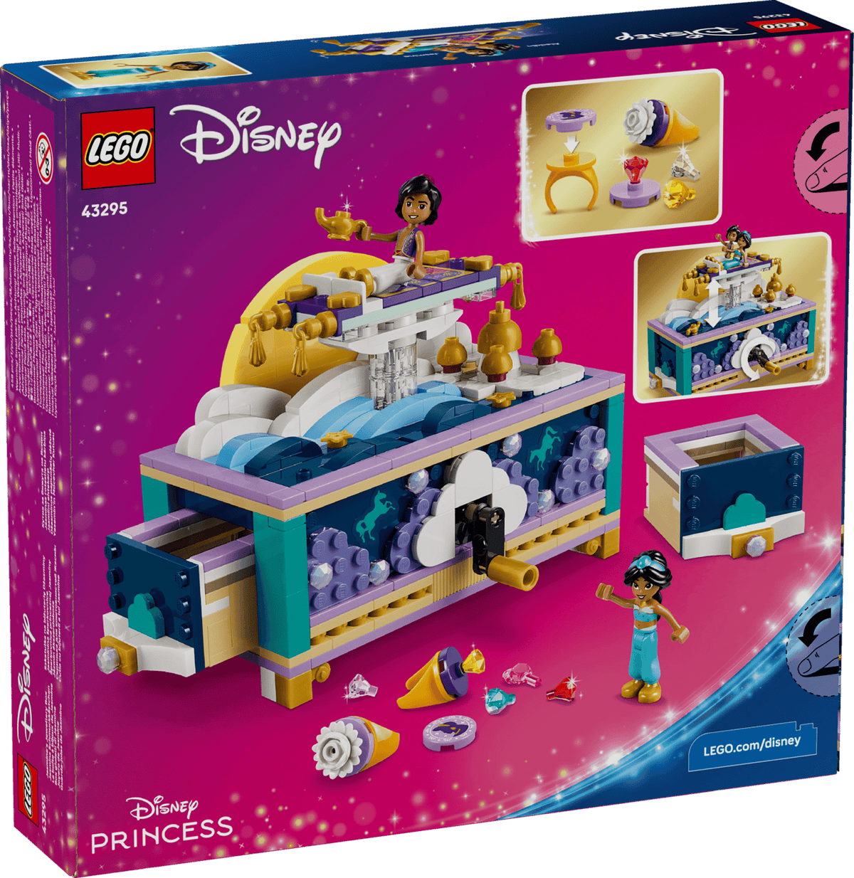 Lego 43295 Disney Princess Jasmine's Jewelry Box