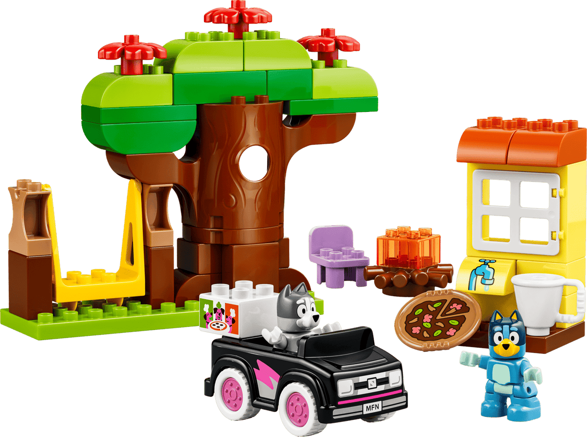 Lego 10469 Duplo Pizza Girls with Muffin and Bluey