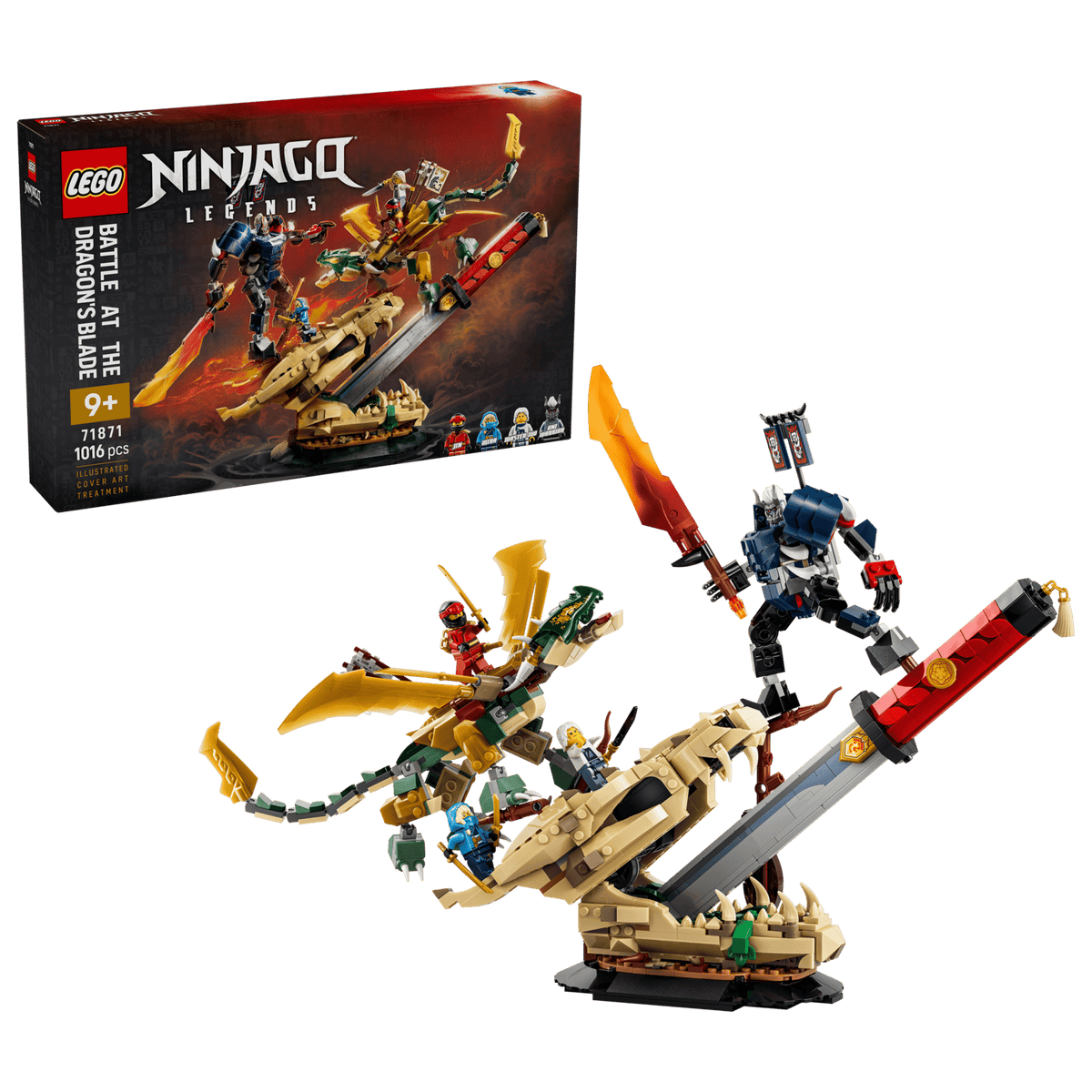 Lego 71871 Ninjago Battle at the Dragon's Blade