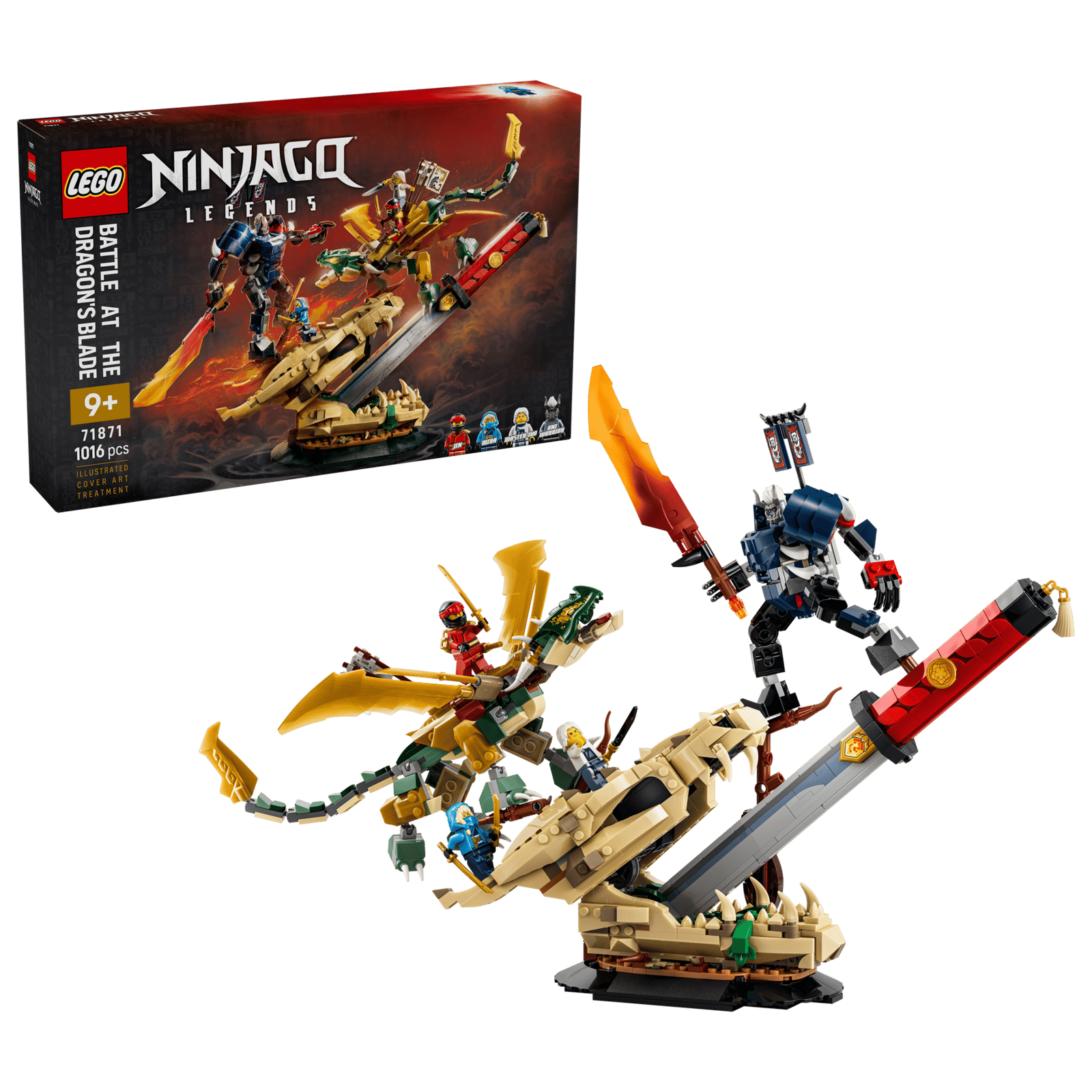 Lego 71871 Ninjago Battle at the Dragon's Blade