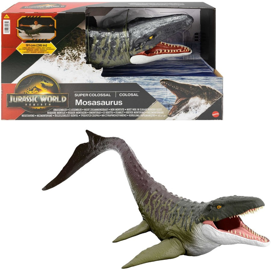 Jurassic World Rebirth Super Colossal Mosasaurus