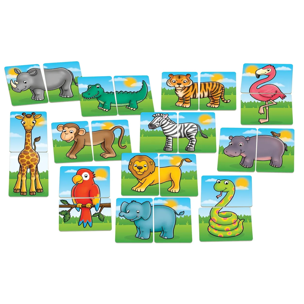 Orchard Toys Jungle Heads &amp; Tails Game