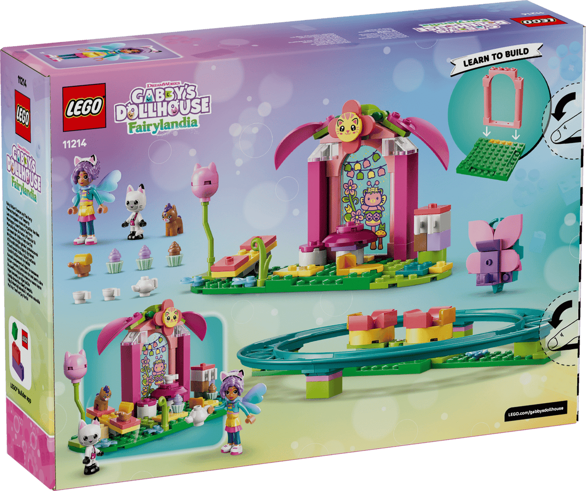 Lego 11214 Gabby's Dollhouse Fairy Roller Coaster and Tea Party