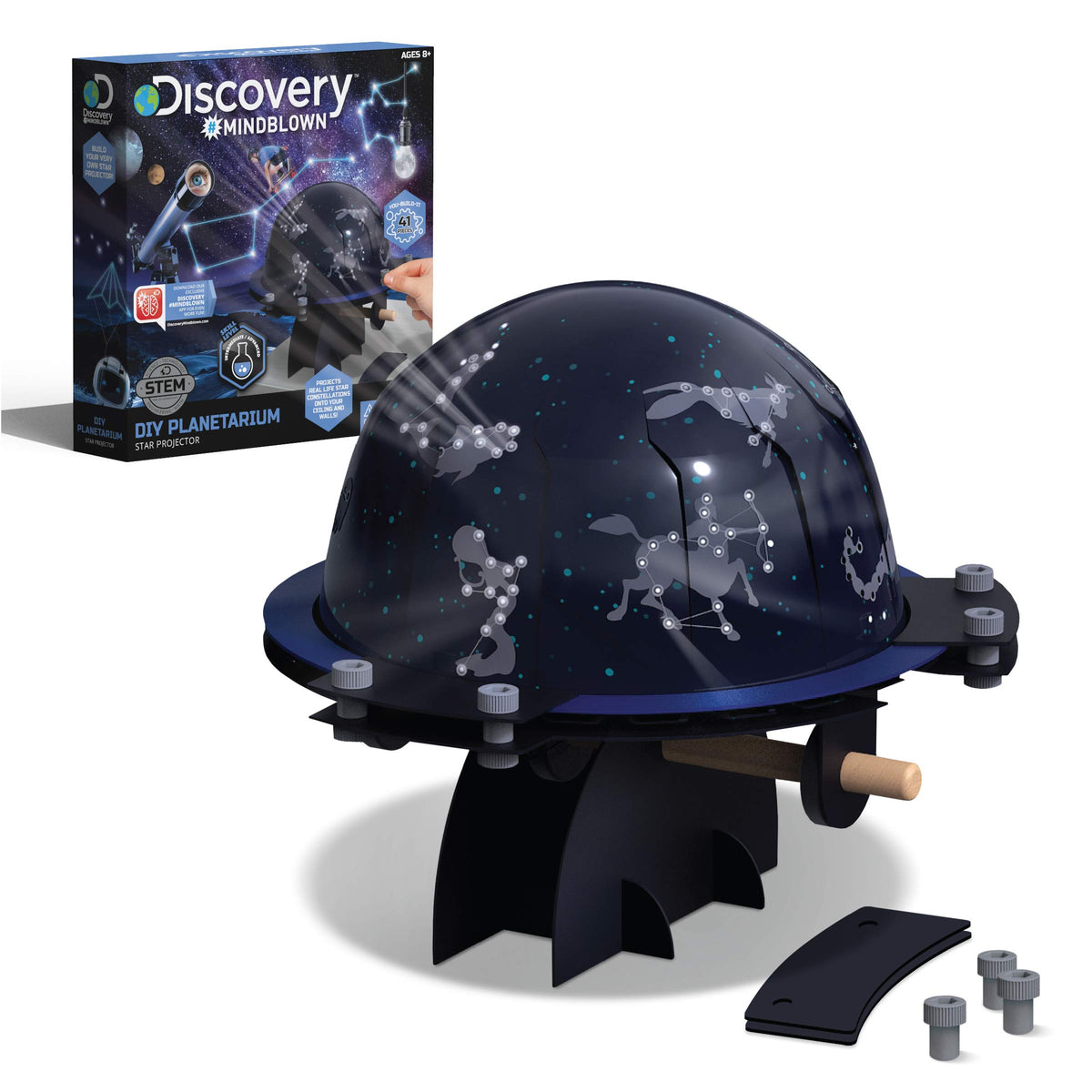 Discovery DIY Planetarium Star Projector - Batteries Included