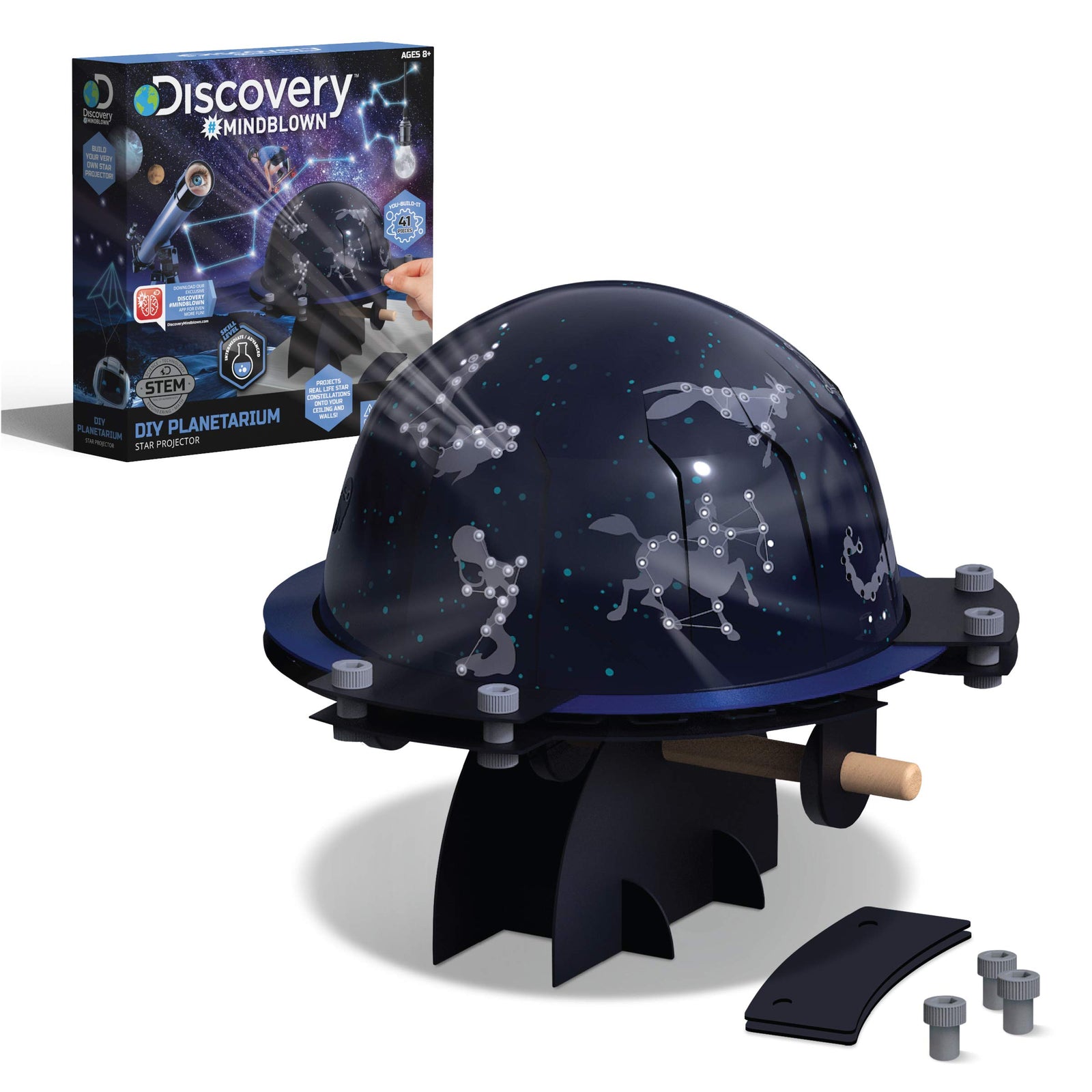 Discovery DIY Planetarium Star Projector - Batteries Included