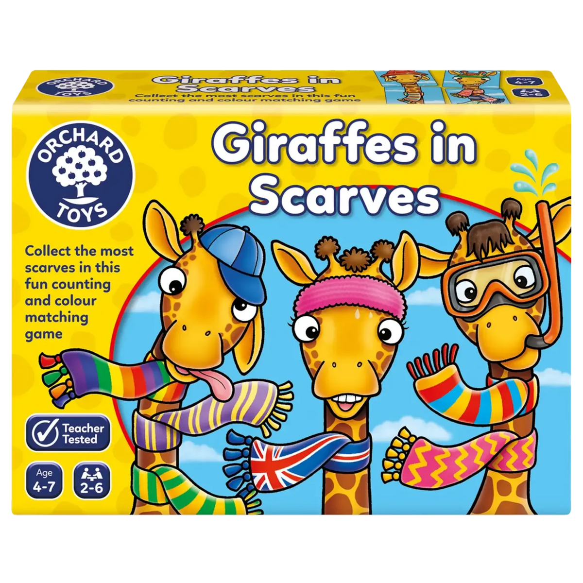 Orchard Toys Giraffes In Scarves Game