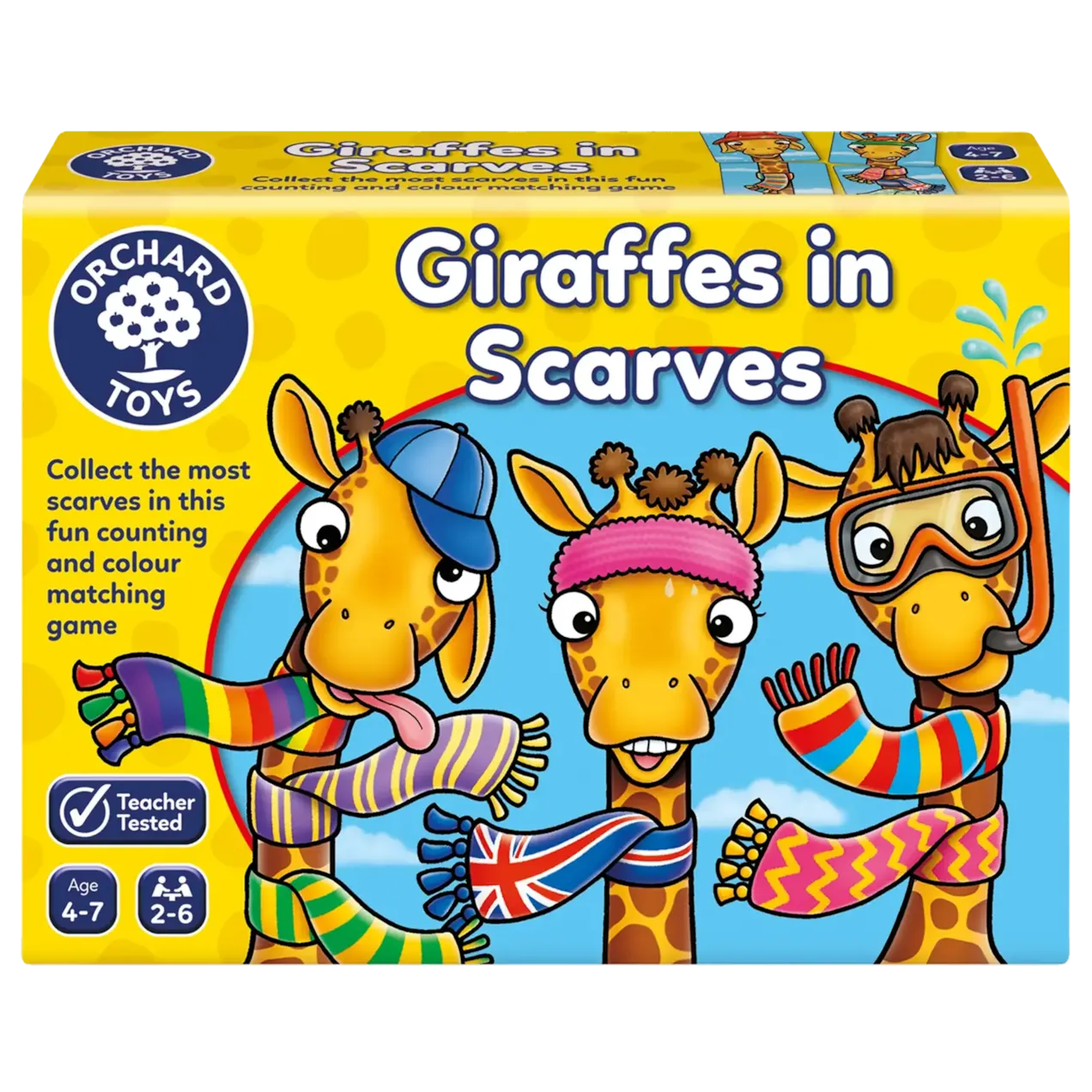 Orchard Toys Giraffes In Scarves Game