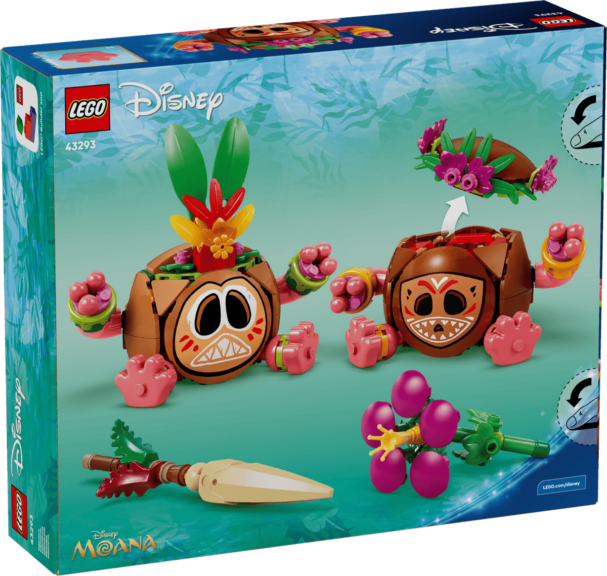 Lego 43293 Disney Moana Kakamora Coconuts