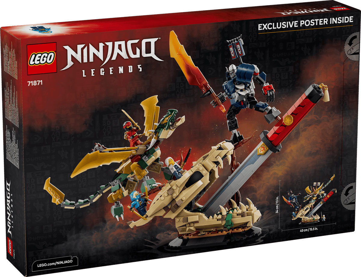 Lego 71871 Ninjago Battle at the Dragon's Blade