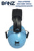 Baby Banz Child Earmuffs Bright Blue Age 2-10years