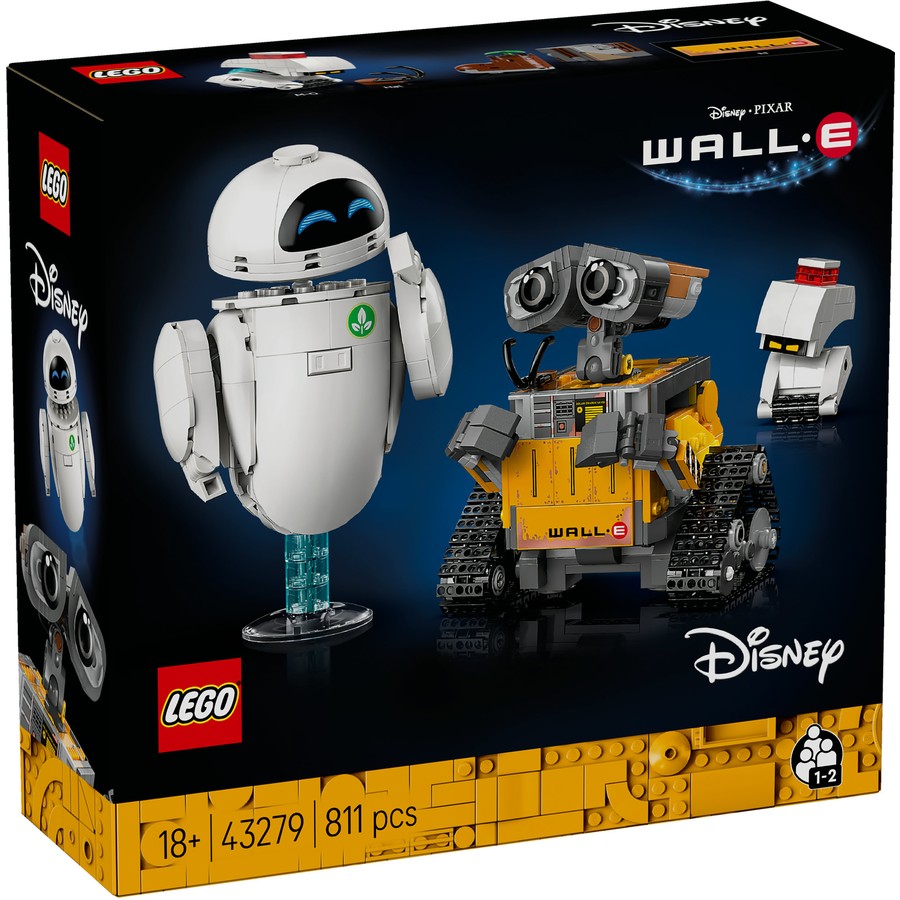 Lego 43279 Disney Pixar WALL-E and EVE