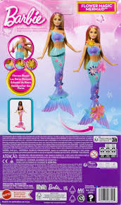 Barbie Flower Magic Mermaid Doll