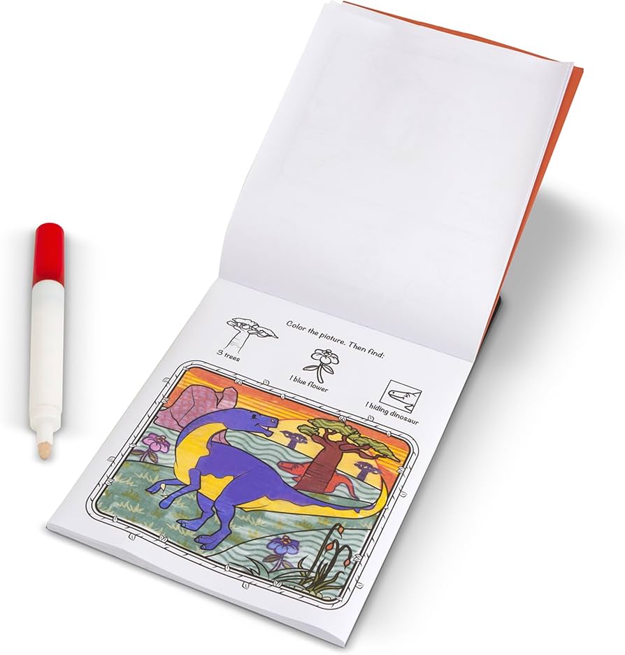 M&amp;D 5357 On The Go Colour Blast Dinosaurs